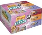 HOTPurina Friskies Gravy Wet Cat Food Variety Pack, Shreds With Beef, With Chicken, and Turkey and Cheese Dinner - (Pack of 24) 5.5 oz. Cans
