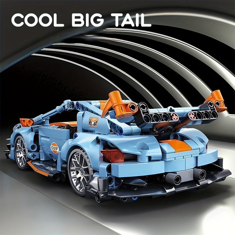 Super Racing City Speed Car Building Blocks Toy for Boys - Festive Gift Idea