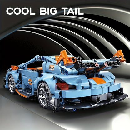 Super Racing City Speed Car Building Blocks Toy for Boys - Festive Gift Idea