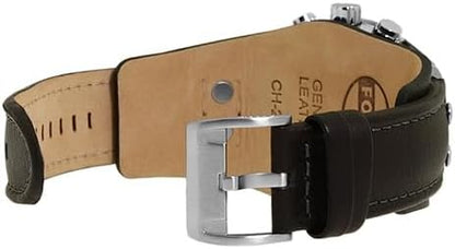 HOTFossil Men's Watch, Coachman Quartz Stainless Steel and Chronograph Leather Watch for Men