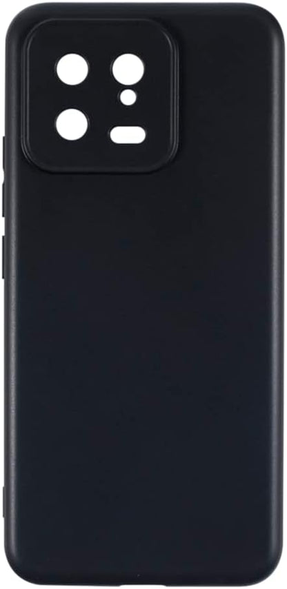 HOTSoft Case Compatible with Xiaomi 13 Special, Slim Shockproof Bumper Protective Back Cover, Anti-Scratch Flexible Shell, Grip-Friendly(Black)