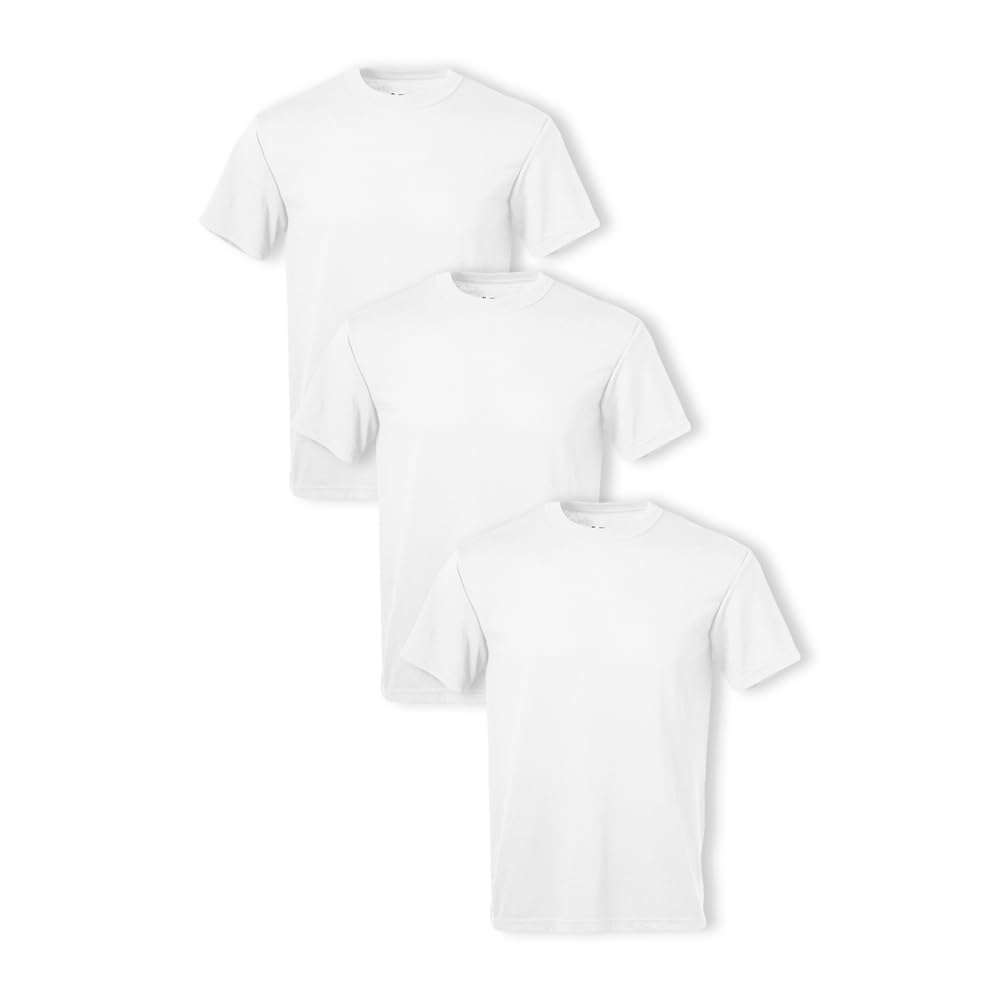 HOTSoffe Men's 3 Pack - USA Poly/Cotton Military Tee