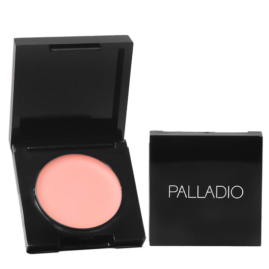 HOTPalladio Under Eye Brightener, Conceal, Brightens, Reduces Appearance of Dark Circles, With Caffeine Peptides & Vitamin E, Tired Skin Color Correcting Brightener & Primer, Light to Medium (Soft Pink)