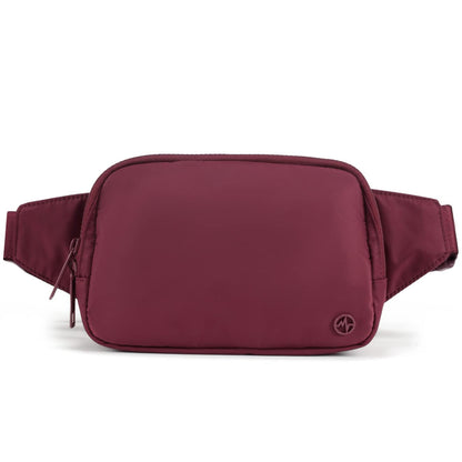 HOTPander Belt Bag Large 2L, Nylon Fanny Pack Purse for Women and Men with Adjustable Strap