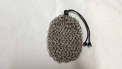 HOTStainless Steel Chainmail Dice Bag - Small