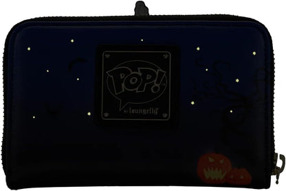 HOTLoungefly Funko Pop Disney Nightmare Before Christmas Jack Skellington Zip-Around Wallet