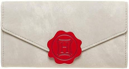 HOTBioworld Hogwarts Letter w/Crest Seal One Size Fits Most Faux Leather Wallet