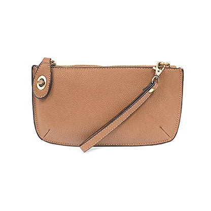 HOTJoy Susan Women's Fashion Purse Mini Crossbody Wristlet Clutch Handbag - Stone