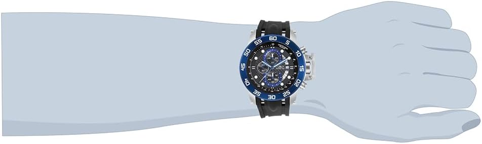 HOTInvicta Men's I-Force Analog Display Japanese Quartz Black Watch