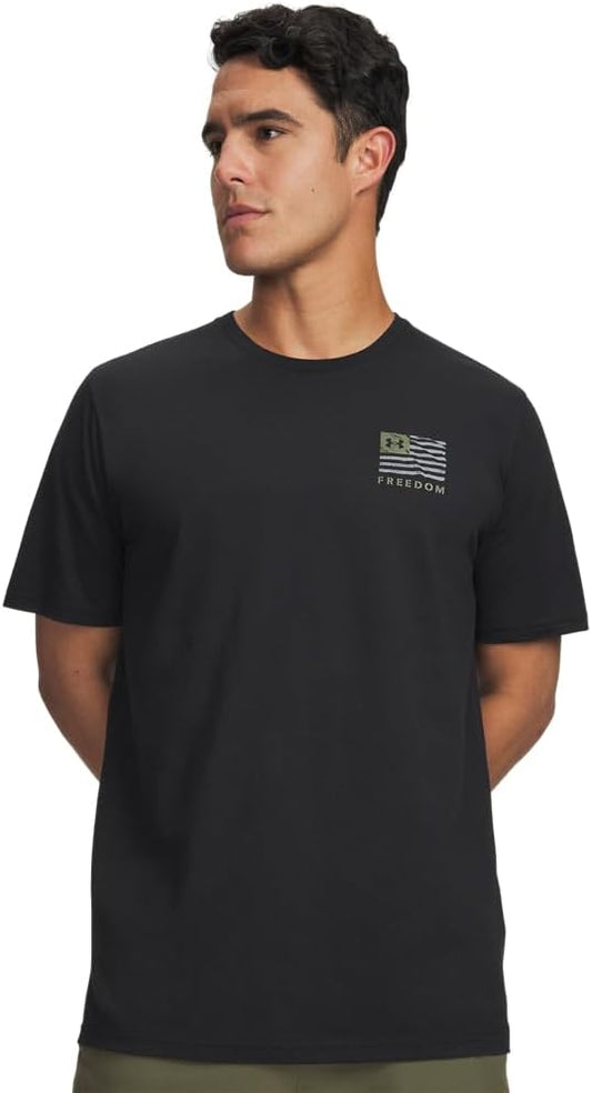HOTUnder Armour Men's Freedom Flag Ua Short Sleeve T-Shirt