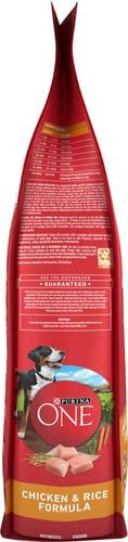 HOTPurina ONE Chicken and Rice Formula Dry Dog Food - 8 lb. Bag