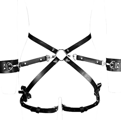 HOTPunk Waist Belt for Women, | Adjustable Size, Breathable Material, Punk Style