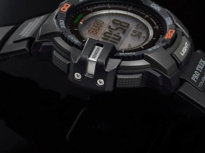 HOTCasio Men's Pro Trek PRG-270-1 Tough Solar Triple Sensor Multifunction Digital Sport Watch