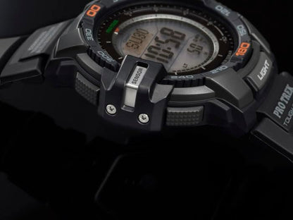 HOTCasio Men's Pro Trek PRG-270-1 Tough Solar Triple Sensor Multifunction Digital Sport Watch