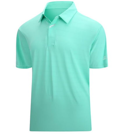 HOTDamipow Premium Golf Shirts for Men Dry Fit Performance Polo Short Sleeve Collared Shirt