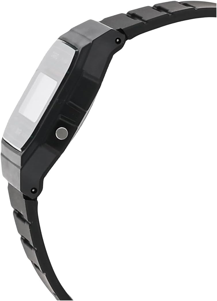 HOTCasio F-91W-3DG - Black Watch, Black/White, Strap