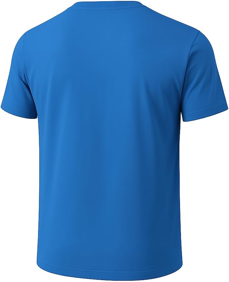 HOT6-Pack Bulk Men’s T-Shirts – Soft Pre-Shrunk Premium Cotton, Short Sleeves, Reinforced Collar, Crew Neck, Casual Fit