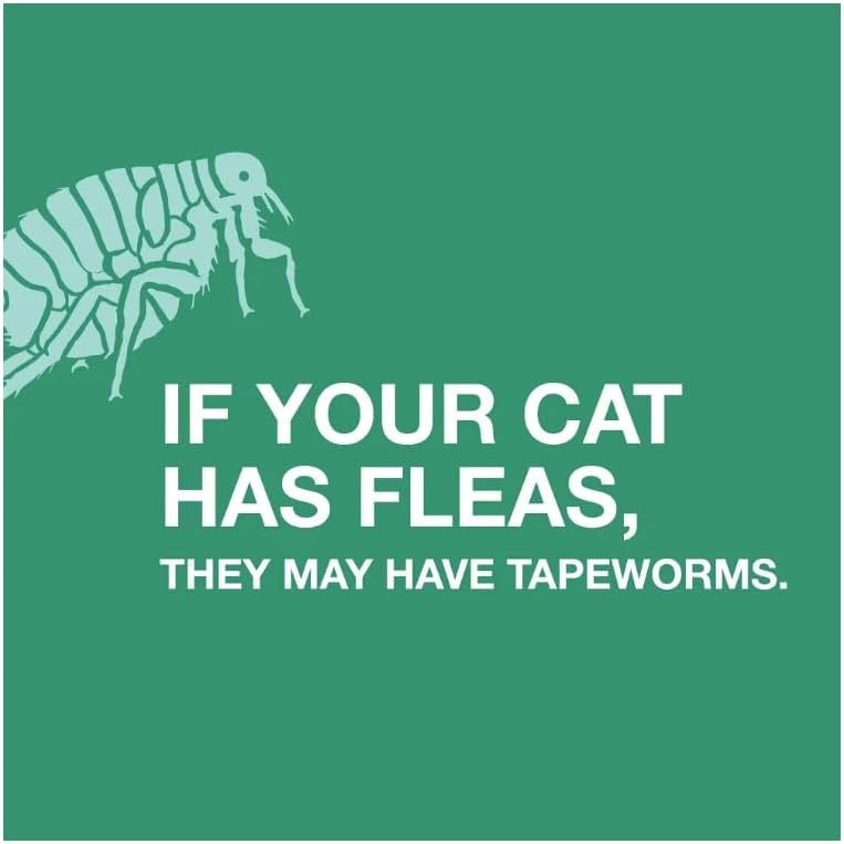 HOTElanco Tapeworm Dewormer (praziquantel tablets) for Cats and Kittens 6 Weeks and Older, 3-count