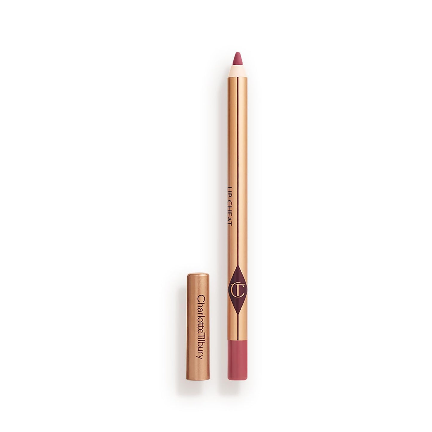 HOTCharlotte Tilbury Lip Cheat Lip Liner Pencil - Gives Lips a Fuller-Looking, Defined Pout - Enriched with Jojoba Oil & Hyaluronic Acid - Waterproof, Smudge-Proof & Transfer-Proof