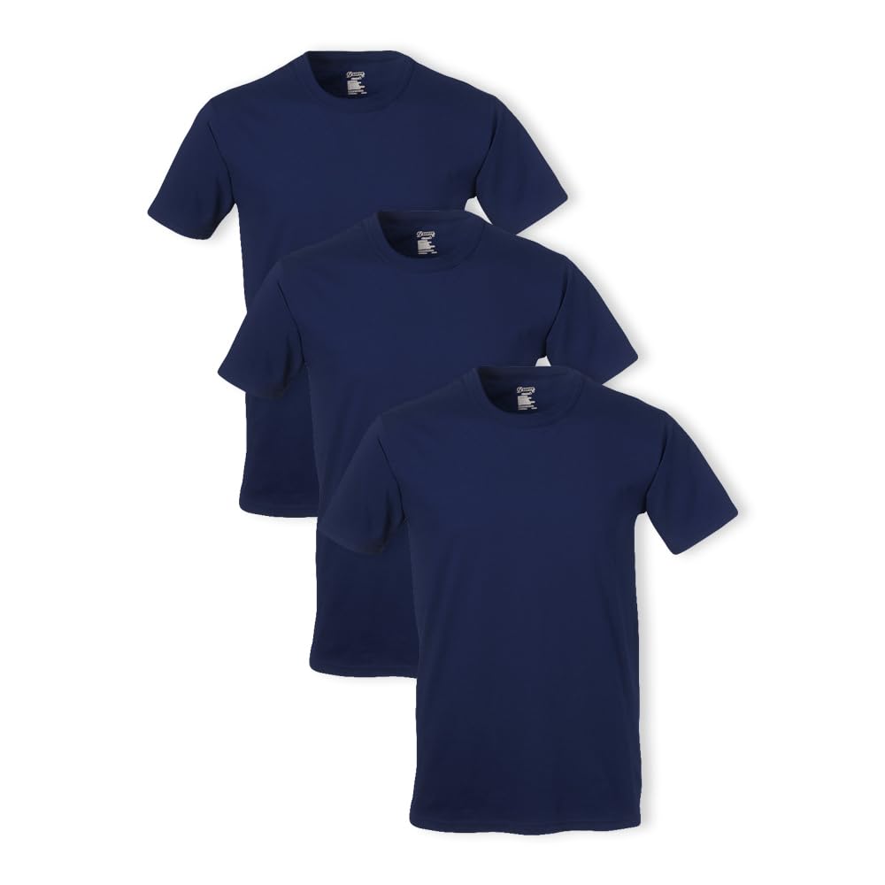 HOTSoffe Men's Military Soft Ringspun Cotton T-Shirt, 3 Pack