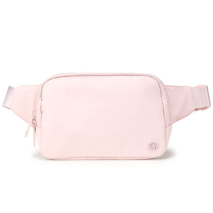 HOTPander Belt Bag Large 2L, Nylon Fanny Pack Purse for Women and Men with Adjustable Strap