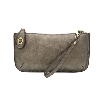 HOTJoy Susan Women's Fashion Purse Mini Crossbody Wristlet Clutch Handbag - Stone