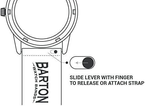 HOTBARTON Canvas Quick Release Watch Band Straps