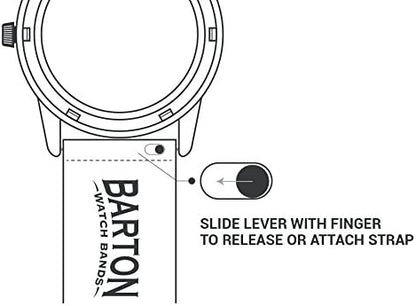 HOTBARTON Canvas Quick Release Watch Band Straps