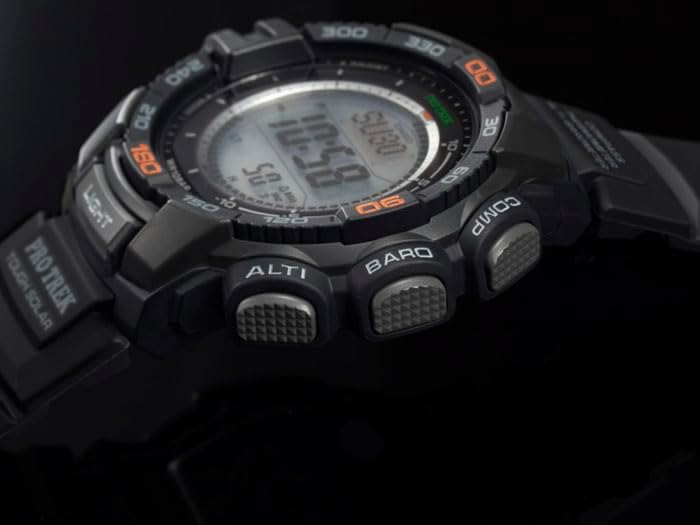 HOTCasio Men's Pro Trek PRG-270-1 Tough Solar Triple Sensor Multifunction Digital Sport Watch