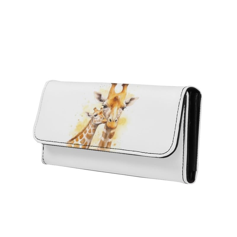 HOTLotus Mandala Women PU Leather Tri-fold Wallets Black And White Sketch Flower Zipper Pocket Buckle Money Manager Starry Sky Tall Billfold Secretary Cash Wallet