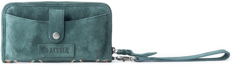 HOTMyra Bag Western Wallet for Women - Leather, Cowprint Hair-On, Long Wallet Purse, Cards, Boho Gifts, Western Accessories