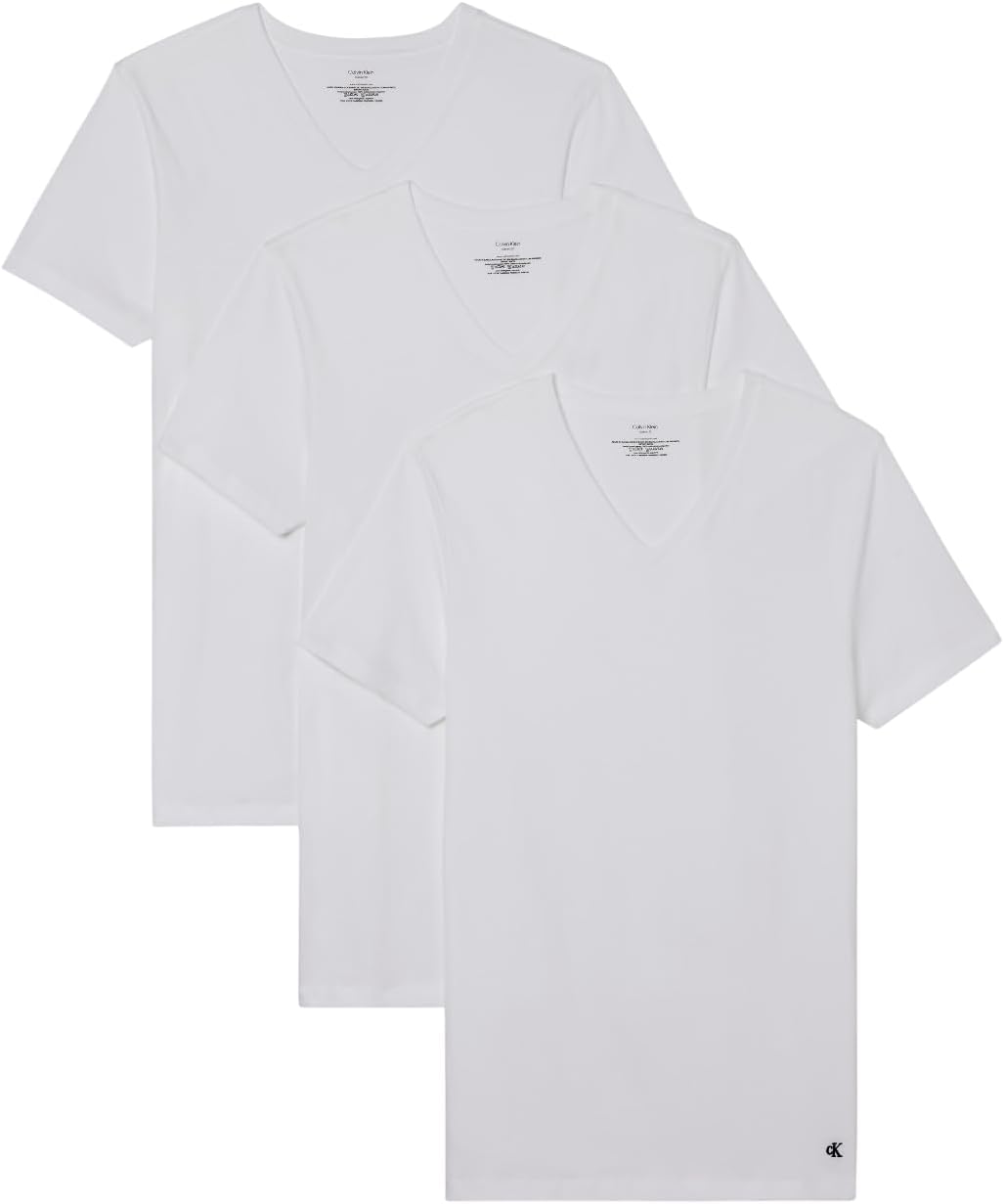HOTCalvin Klein Men's Cotton Stretch 3-Pack Undershirts