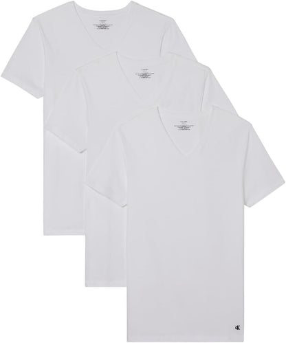 HOTCalvin Klein Men's Cotton Stretch 3-Pack Undershirts