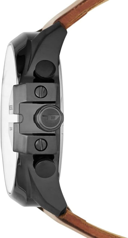 HOTDiesel Mega Chief Watch for Men, Chronograph Men's Watch