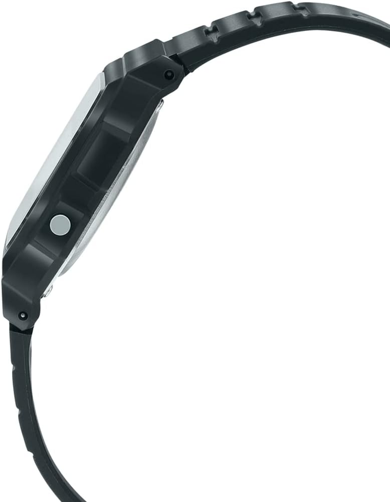 HOTCasio F-91W-3DG - Black Watch, Black/White, Strap