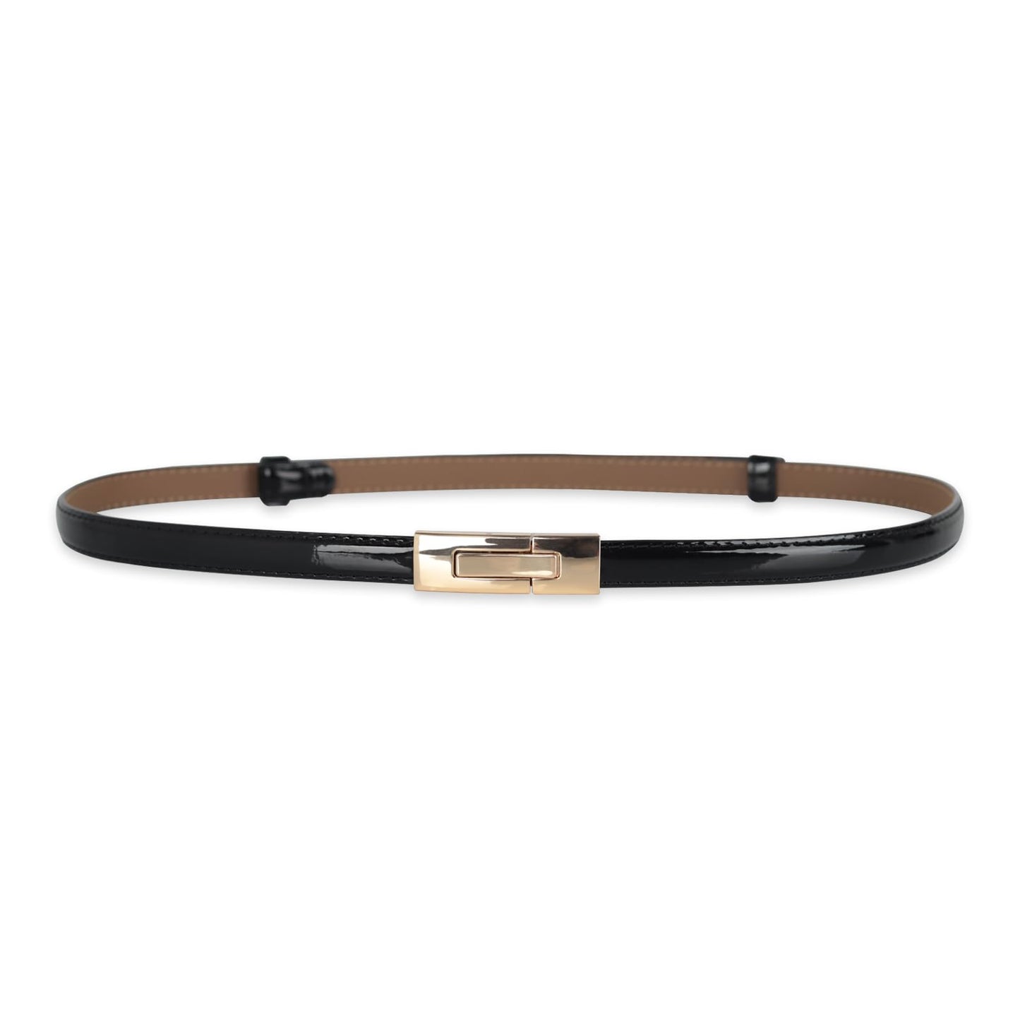 HOTAurolran Women's Leather Belt with Buckle - Ideal for Dresses, Jeans, and Coats