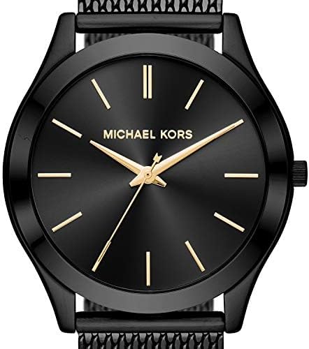 HOTMichael Kors Oversized Slim Runway Men's Watch, Stainless Steel Watch for Men