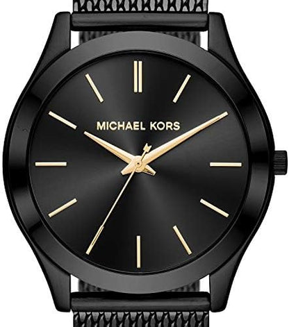 HOTMichael Kors Oversized Slim Runway Men's Watch, Stainless Steel Watch for Men