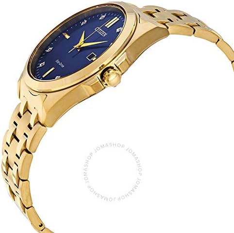 HOTCitizen Men's Classic Peyton 3-Hand Eco-Drive Watch, Date, Sapphire Crystal, Diamond Markers