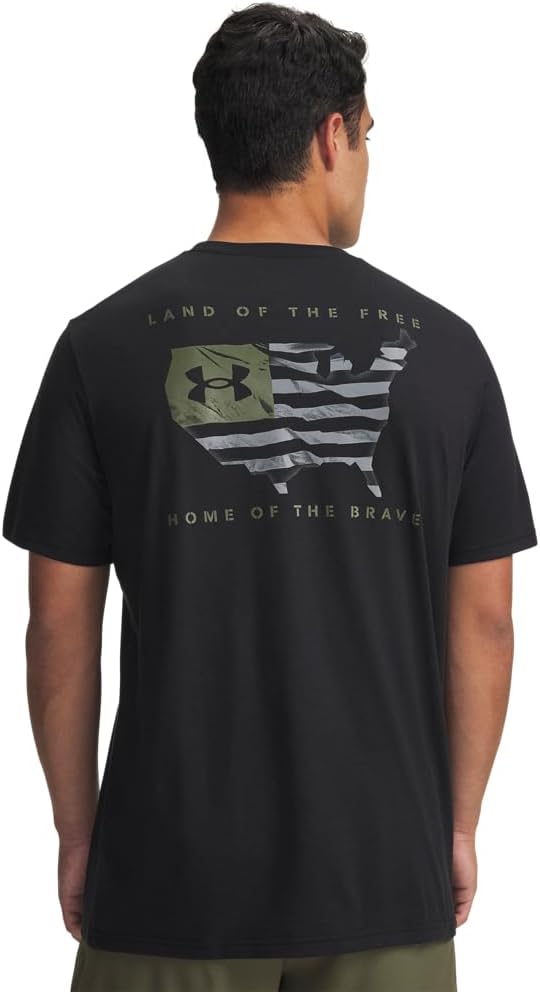 HOTUnder Armour Men's Freedom Flag Ua Short Sleeve T-Shirt