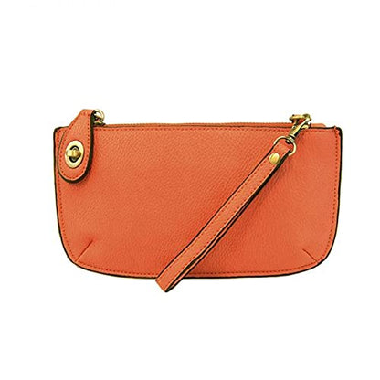 HOTJoy Susan Women's Fashion Purse Mini Crossbody Wristlet Clutch Handbag - Stone