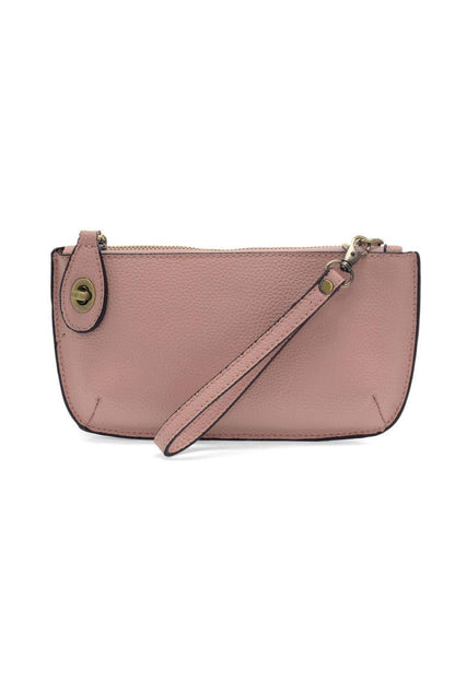 HOTJoy Susan Women's Fashion Purse Mini Crossbody Wristlet Clutch Handbag - Stone