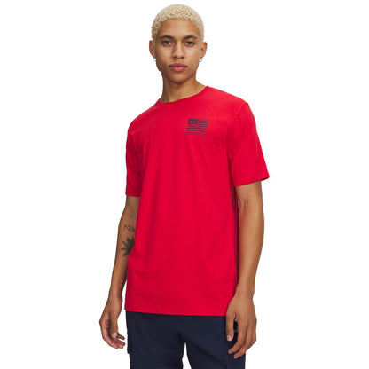 HOTUnder Armour Men's Freedom Flag Ua Short Sleeve T-Shirt