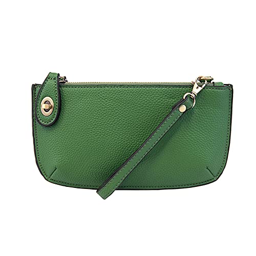 HOTJoy Susan Women's Fashion Purse Mini Crossbody Wristlet Clutch Handbag - Stone