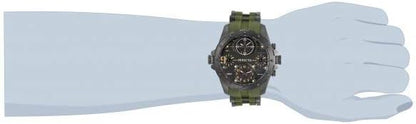 HOTInvicta Mens Coalition Forces Quartz Watch, Green, 31138