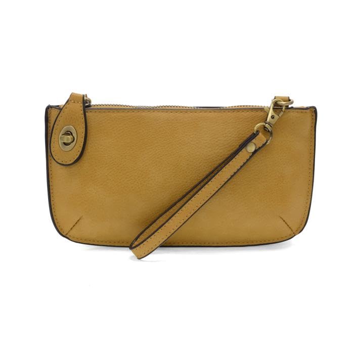 HOTJoy Susan Women's Fashion Purse Mini Crossbody Wristlet Clutch Handbag - Stone