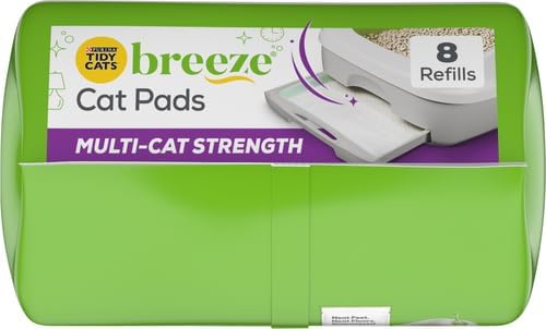 HOTPurina Tidy Cats Cat Litter Breeze Pads Refill Pack Multi Cat Litter Pads - 8 ct. Bag