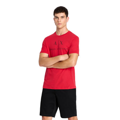 HOTAX Armani Exchange Men's Crew Neck Logo Tee