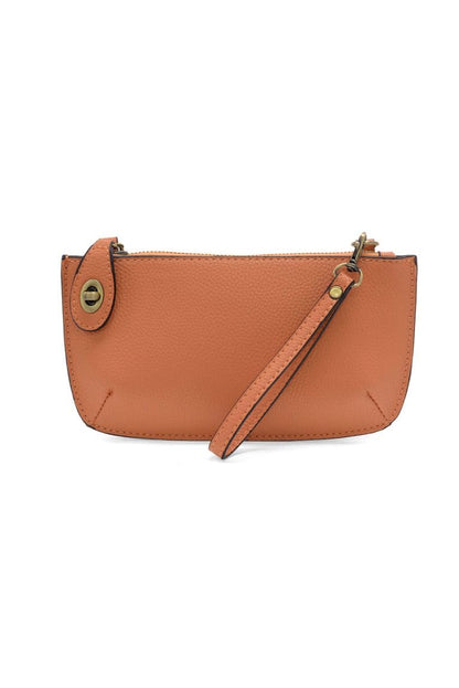HOTJoy Susan Women's Fashion Purse Mini Crossbody Wristlet Clutch Handbag - Stone