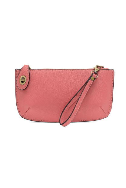 HOTJoy Susan Women's Fashion Purse Mini Crossbody Wristlet Clutch Handbag - Stone